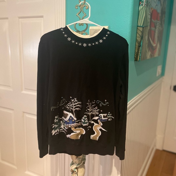 Alfred Dunner Christmas Sweater Medium 